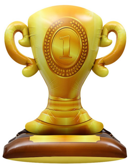 졸업식 초대형 은박풍선 스탠딩에어벌룬 포토존 파티 졸업 축하 풍선세트, 4.초대형 트로피 풍선, 1개