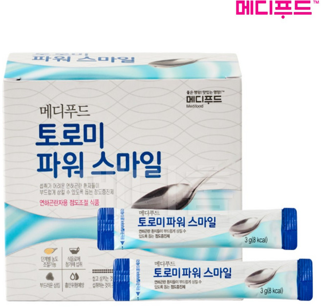 메디푸드 토로미 파워스마일(3g 50개입) 점도증진 첨가제, 50개, 3g