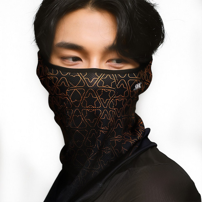 나인에프엑스 썸머체이스 햇빛가리개 자외선차단 여름용 스포츠 워머 마스크 릴렉스핏, 09.갬블러 블랙옐로우