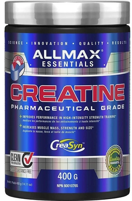 올맥스 크레아틴 모노하이드레이트 파우더, 400g, 1개 - 쿠팡