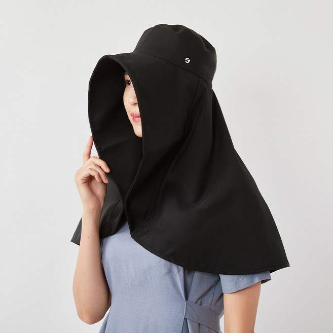 3초쿨 자외선 완벽차단 대형 햇빛가리개 플랩캡 물놀이 넥숄더 야외활동 벙거지