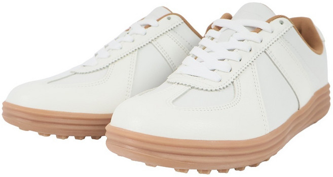 밴 국내제작 수제 가죽 골프화 파크골프화 BN-201 화이트