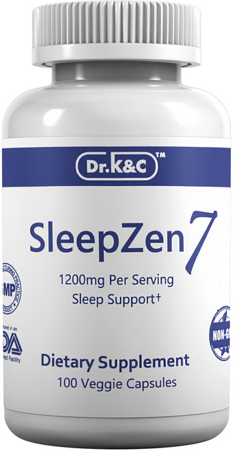 SleepGen7 1200 毫克素食膠囊, 1個, 100顆