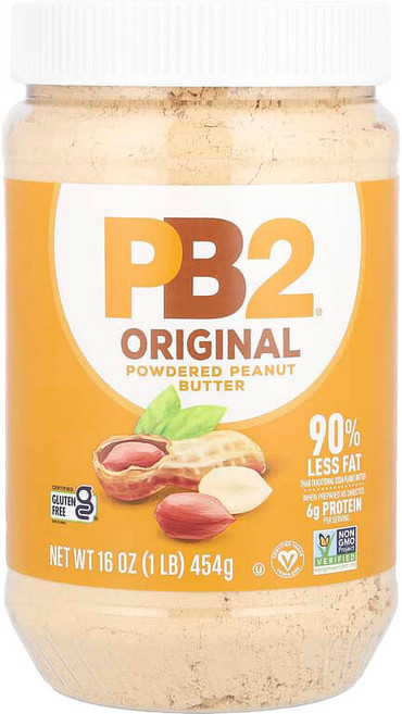 벨플랜테이션 PB2 푸드 더오리지널 PB2 땅콩 버터 분말 파우더, 454g, 1개