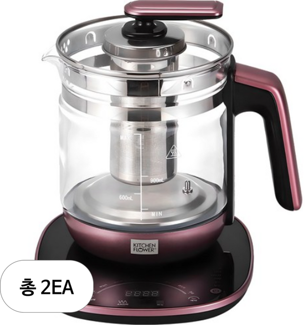 쿠킨 건강 마스터 티포트 1.8L, KEK-TP2002CP