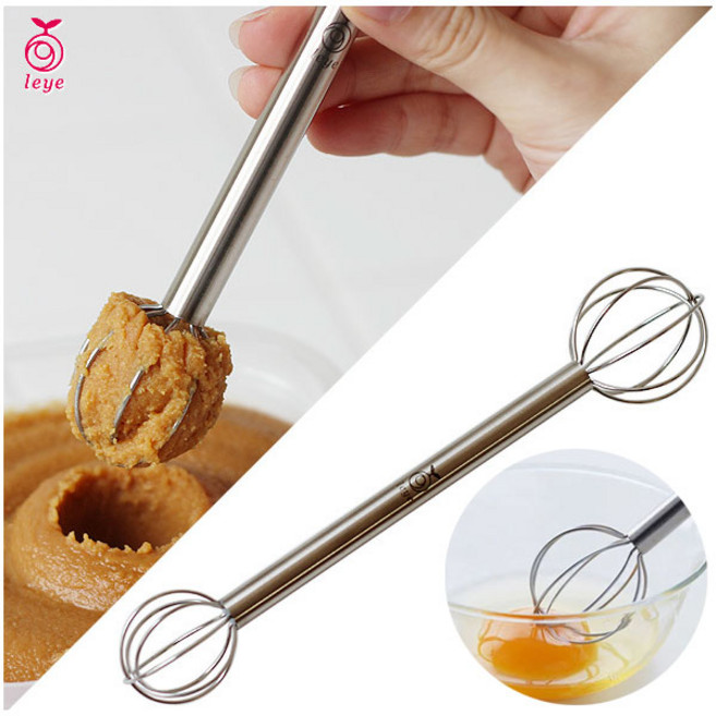 옥스 올스텐 된장 머들러 계량 스푼 계란거품기, 1개