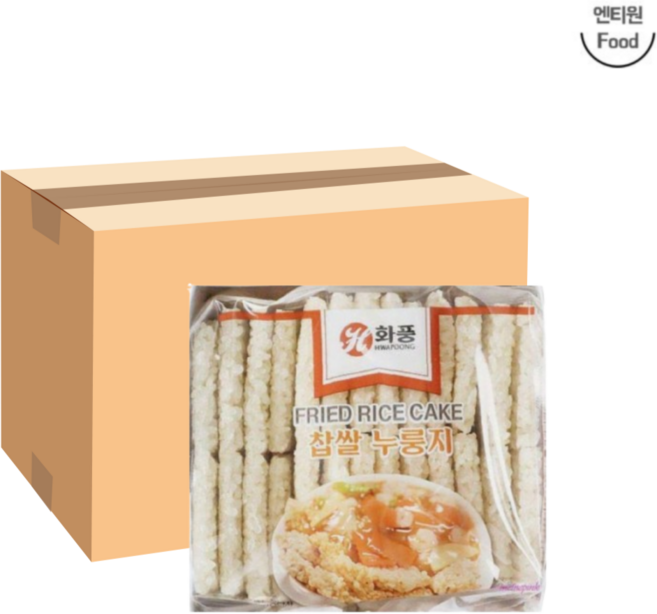 화풍 찹쌀누룽지, 284g, 20개