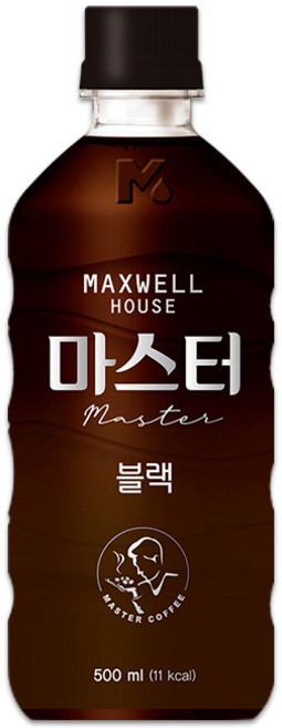 맥스웰 콜롬비아나 마스터 블랙 500mLx4펫, 500ml, 4개