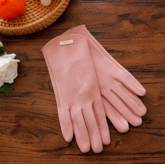 정품 GOLOVEJOY 프리미엄 슬림핏 여성 겨울용 장갑 드랄론원단 보온 스마트폰 터치 장갑 고급 여성장갑 손가락 오픈 기모장갑