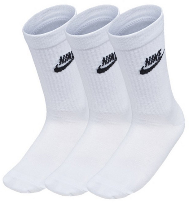 나이키 에센셜 트레이닝 장목 삭스 DX5025-100 3켤레 1팩