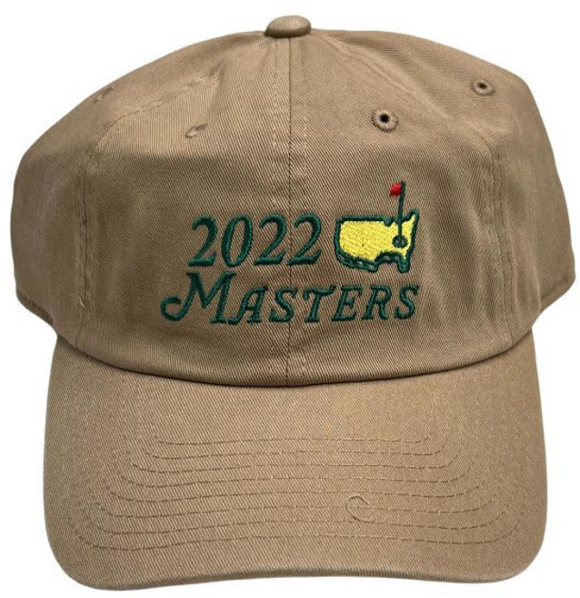 Masters 마스터즈 어거스타 골프모자 2022 Khaki Big Logo, 1개