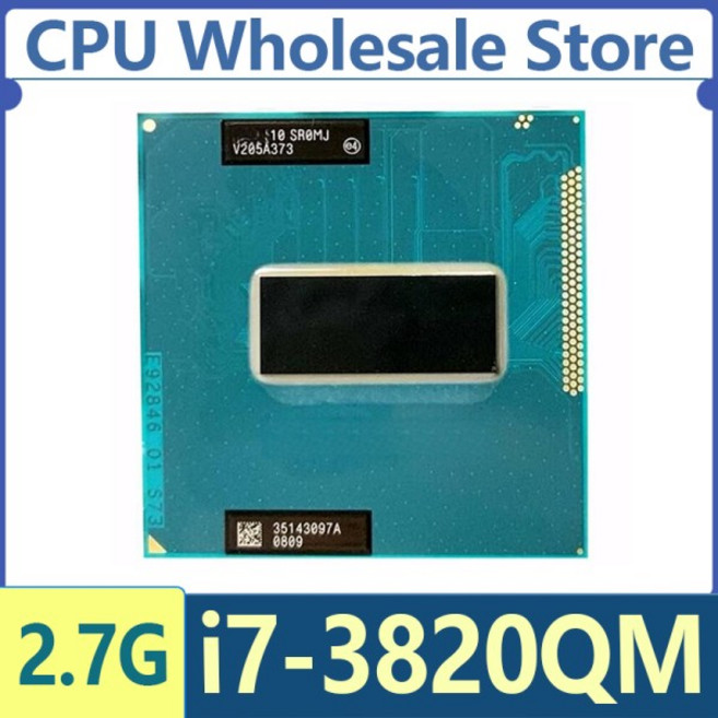 Intel Core i7-3820QM SR0MJ i7 2.7 GHz 중고 쿼드 코어 8스레드 CPU 45W 소켓 G2 / rPGA988B, 01 I7-3820QM
