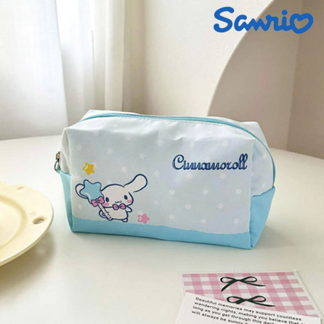 산리오 시나모롤 스트랩이 있는 다용도 파우치