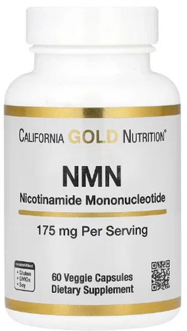 캘리포니아골드뉴트리션 NMN 175mg 베지캡슐 60정, 100정 - 쿠팡