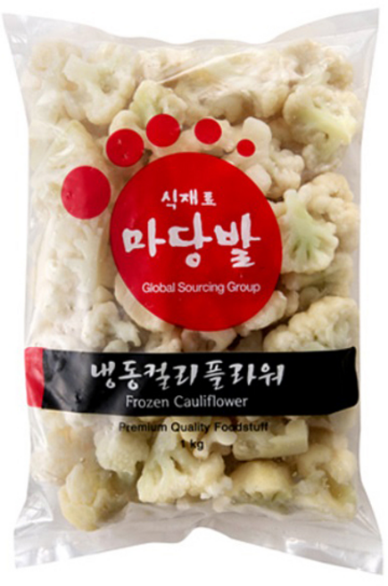 바이오마켓_냉동 컬리플라워 1kg, 5개