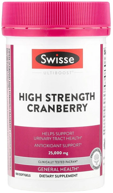 스위즈 Ultiboost 고영양 크랜베리 25000mg 소프트젤 100정, 1개 - 쿠팡