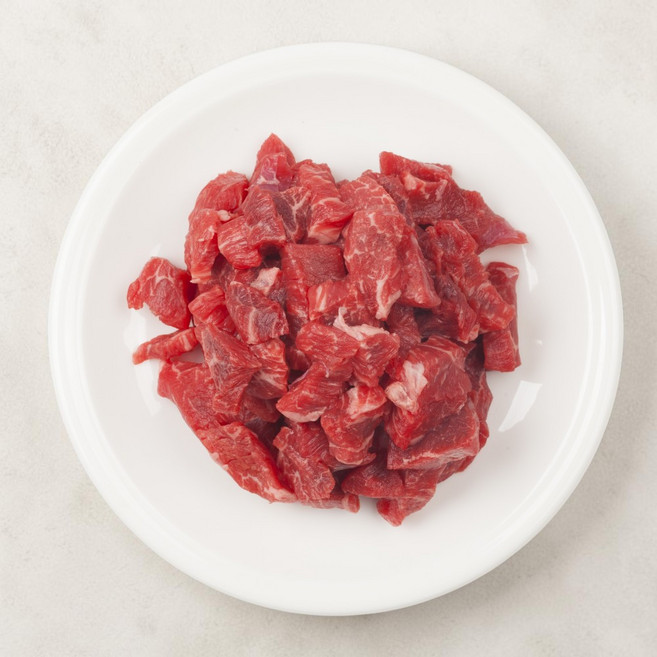 1등급 투뿔 한우 가성비 국거리, 1개, 200g