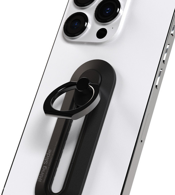 아이링 슬라이드 스마트링, 블랙, 1개