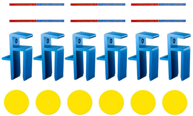 목공 및 지그 세트 캐비닛 가구 피팅을 위한 천장 스크라이브 필러 만들기, 1개, 02 6 pack