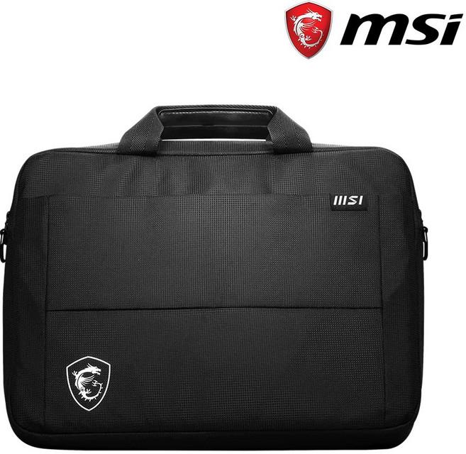 MSI 정품 탑로드 노트북 숄더 가방 14인치 15인치 노트북가방파우치, 1개