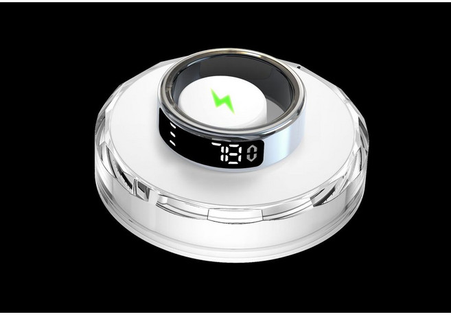 臺灣出貨 SY02 智能戒指 壓力測試 智能指環 智慧戒指 全功能, 充電倉, 1個