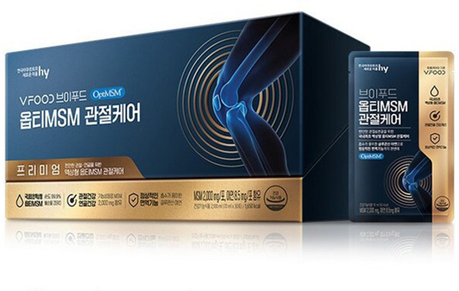 한국야쿠르트 HY 브이푸드 옵티 MSM 관절케어, 2.1L, 1개