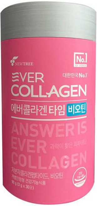 에버콜라겐 타임 비오틴, 1개, 30정