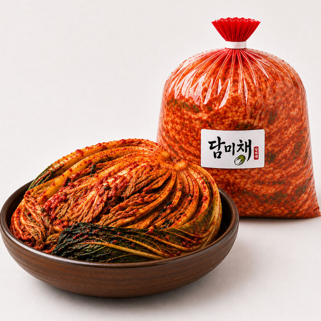 [프리미엄 브랜드 대상] 담미채 포기김치 배추김치 1kg 2kg 3kg 5kg 10kg 김장김치 국내산 당일제조, 1개