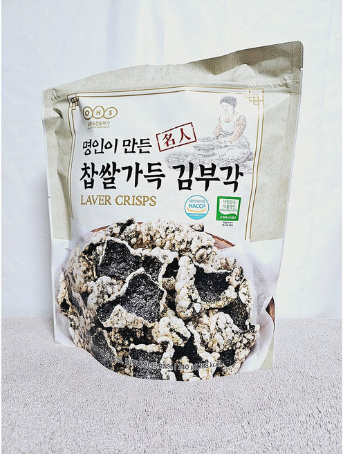 코스트코 명인이 만든 찹쌀김부각 250g 반찬 간식, 1개