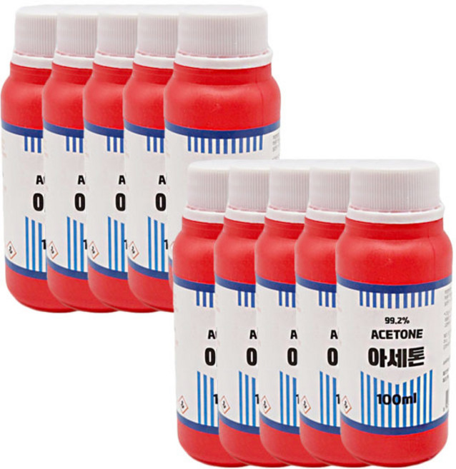 삼현제약 아세톤 네일아트손톱, 100ml, 10개