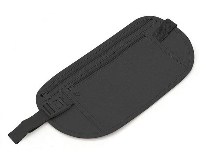 유럽 소매치기 도난방지 여행 복대 가방 안전 허리 지갑 파우치 크로스백 슬링백