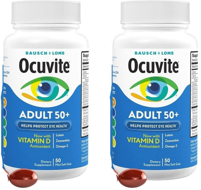 Ocuvite 오큐바이트 50세 루테인 지아잔틴 50정 2개
