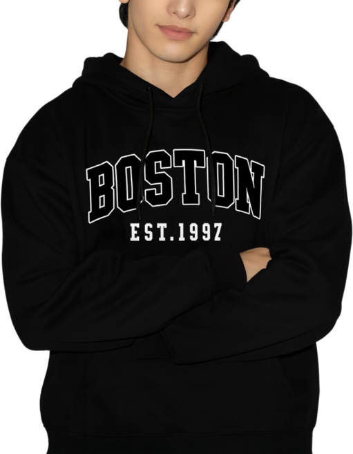 커넥트홈 남녀공용 보스턴 1997 후드티