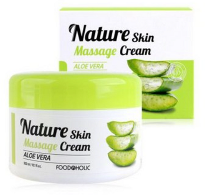 포인트 메이크업까지 한번에 알로에 마사지크림 300ml+651Wh, 1개, 300ml