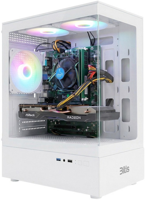 게이밍컴퓨터 조립PC 데스크탑 본체, i5-9400F, 라데온 RX6600, 32GB, 500GB, WIN11 Home