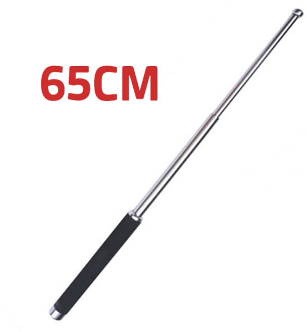 강력한 FOOI 초강력 삼단봉 경찰봉 호신용 무기 빠른배송, 01. 52cm, 1개