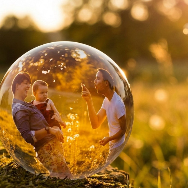 소울 메모리볼 크리스탈볼 추억보관 비디오볼 기억구슬 선물, 1세트, 화이트