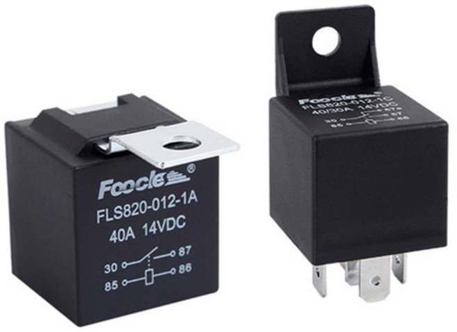 FLS820 릴레이 12V 24V 40/30A 4핀 5핀 A접점 B접점, 1개