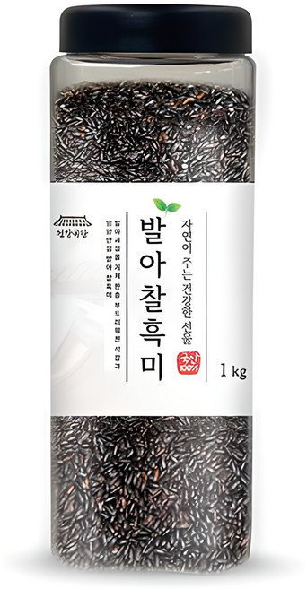 건강곡간 발아찰흑미, 1kg, 1개