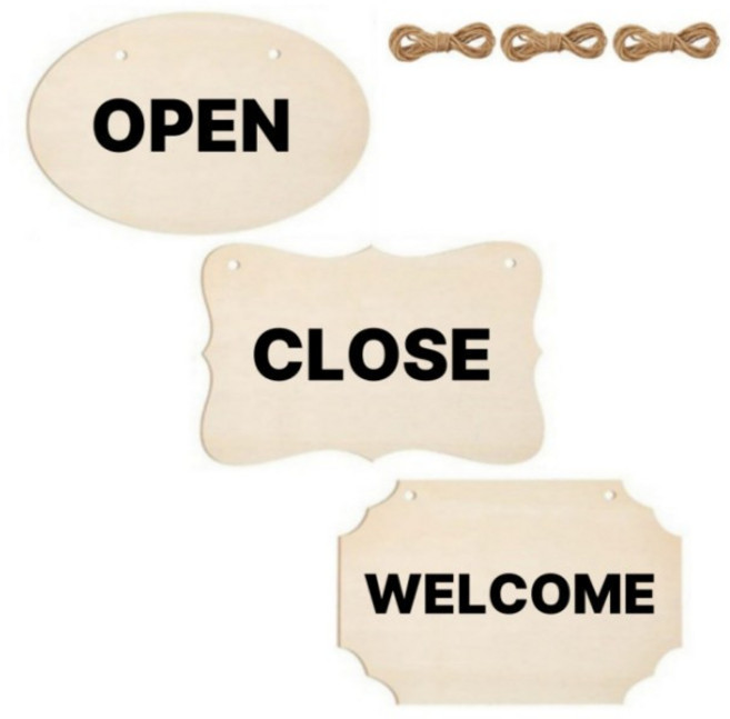 DIY 나무 문패 만들기 도어사인, 1번