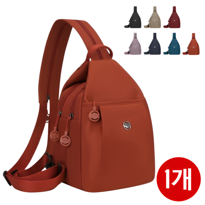 구매율1위! 다기능대용량데일리 멀티백 단일 숄더크로스바디백팩 3in1 다기능 방범 옥스퍼드 백 방수·경량/나일론 소재