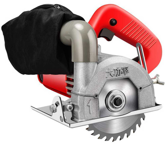 타일 전기톱 석재 콘크리트 커팅기 슬로팅 머신 합판, 2680W 본체+산업용 석재 패키지, 1개