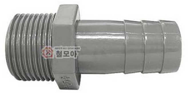 PC 호스 니플 10A 15A 20A 25A 32A 40A 50A 65A 75A 닛블 연결 피팅 부속 부품 배관 플라스틱 수도 소켓 튜브, 1개, PC호스니플 10A x 13mm