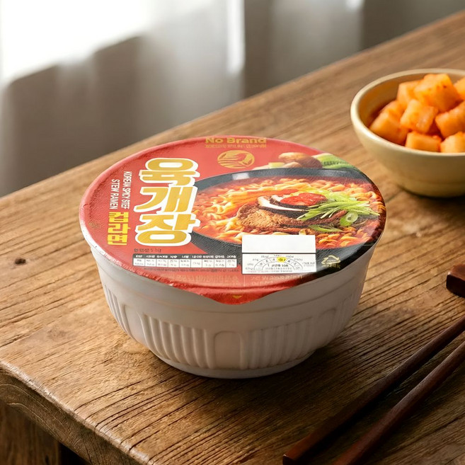 노브랜드 육개장 79g 10개 | NoBrand Yukgaejang Cup-Noodle 79g 10 Cups