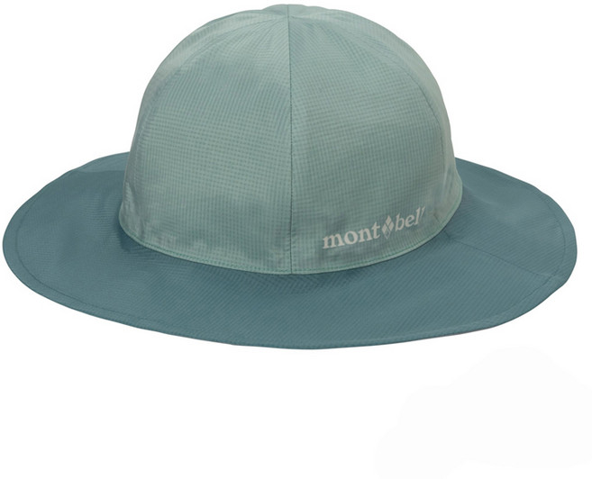 mont bell 圓盤帽 寬簷帽 UV防護, 淺藍 (LBL)