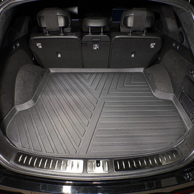 카메론 트렁크매트 TPE 방수 카매트, 블랙, 제네시스 G80 20년이후 가솔린