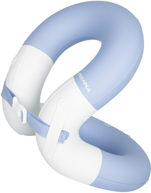 아이워너 아이워너 더블 에어 넥튜브 이중튜브구조 이중 잠금버클로 안전하게 6가지 색상, 1개, 더스티블루