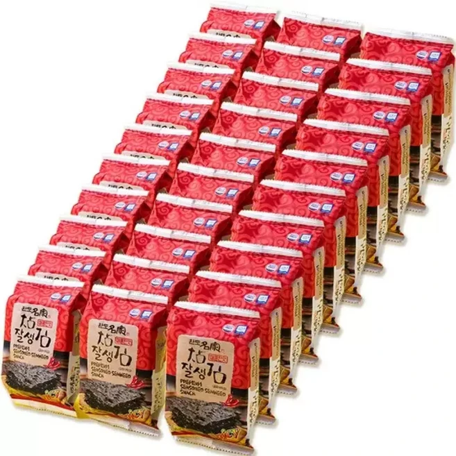 완도 오돌오돌 고추기름 곱창김 5g 30봉, 1개