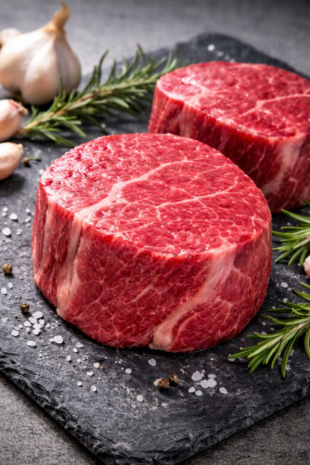 [백만축산] 숙성 부산 암소 한우안심 저지방 고단백 (냉동) 구이용, 1개, 1.6kg