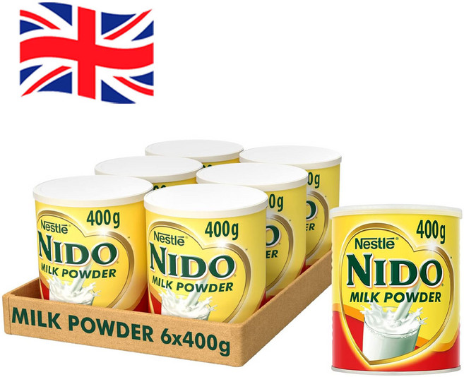 400g 6개 니도 인스턴트 전지분유 Nido Instant Full Cream Milk Powder
